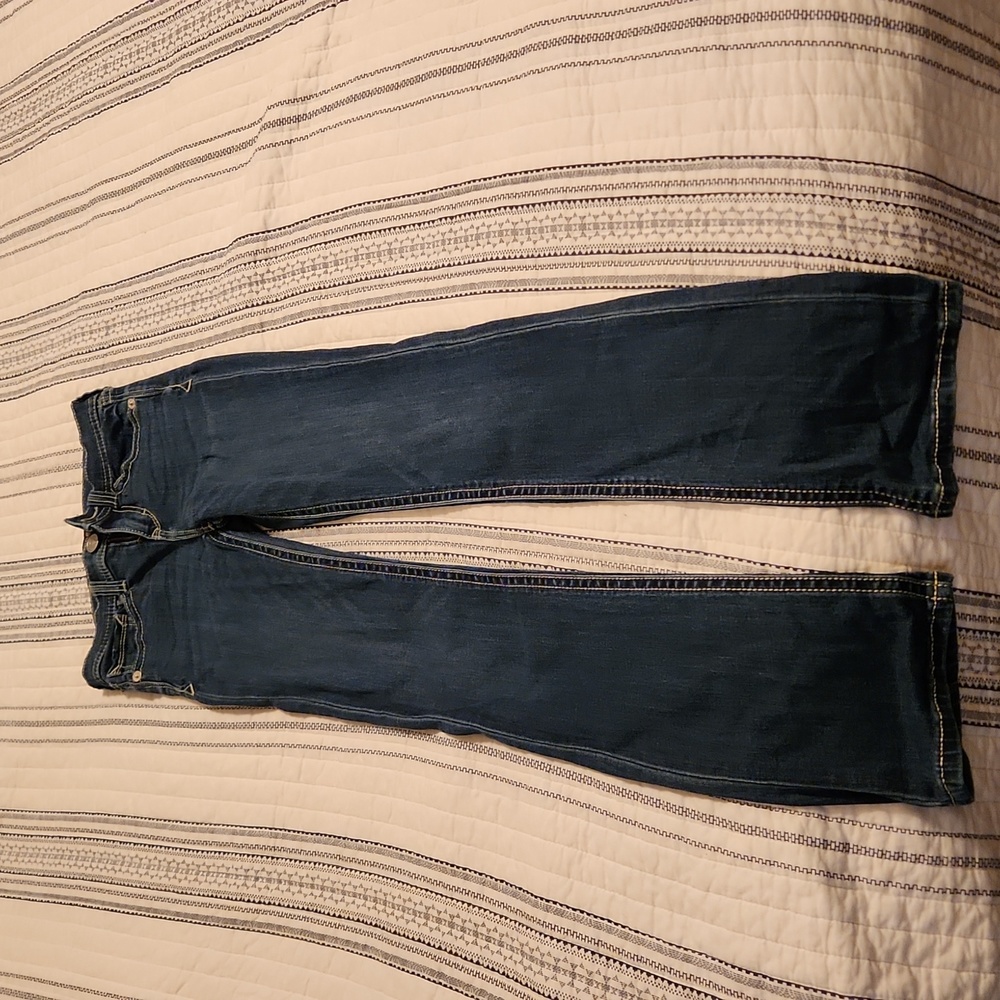 Express Barely Boot Midrise Jeans